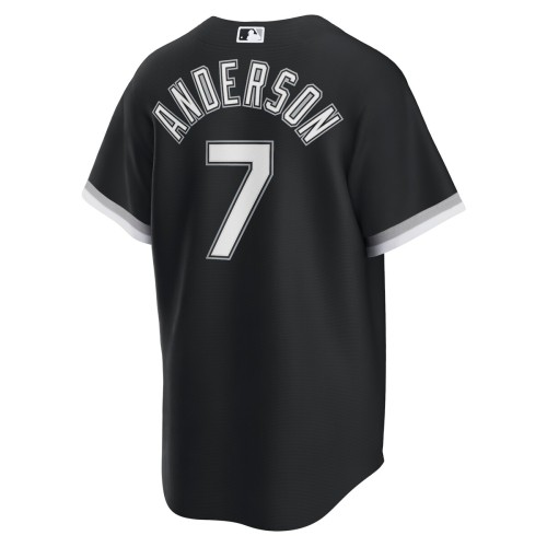 Tim Anderson Chicago White Sox Nike Alternate Replica Player Jersey - Black Tim Anderson Chicago White Sox Nike Alternate Replica Player Jersey - Black
