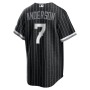 Tim Anderson Chicago White Sox Nike City Connect Replica Player Jersey - Black Tim Anderson Chicago White Sox Nike City Connect Replica Player Jersey - Black