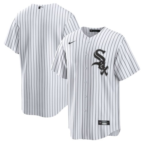Chicago White Sox Nike Home Blank Replica Jersey - White Chicago White Sox Nike Home Blank Replica Jersey - White