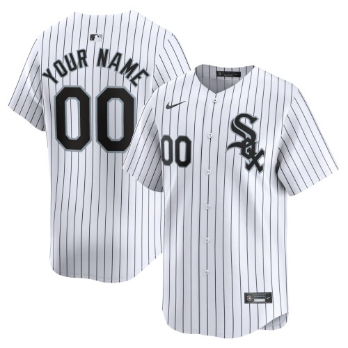 Chicago White Sox Nike Home Limited Custom Jersey - White
