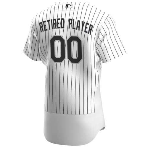 Chicago White Sox Nike Home Custom Pick-A-Player Retired Roster Authentic Jersey - White Chicago White Sox Nike Home Custom Pick-A-Player Retired Roster Authentic Jersey - White