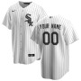 Chicago White Sox Nike Home Replica Custom Jersey - White Chicago White Sox Nike Home Replica Custom Jersey - White