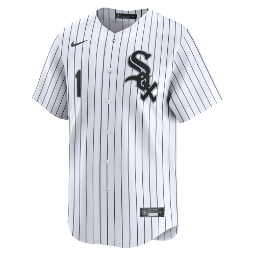 Chicago White Sox Nike #1 Dad Home Limited Jersey - White Chicago White Sox Nike #1 Dad Home Limited Jersey - White