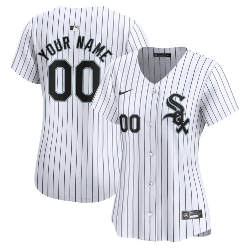 Chicago White Sox Nike Women's Home Limited Custom Jersey - White Chicago White Sox Nike Women's Home Limited Custom Jersey - White