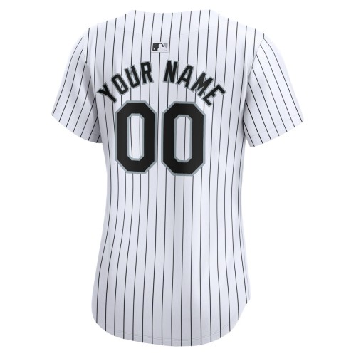 Chicago White Sox Nike Women's Home Limited Custom Jersey - White Chicago White Sox Nike Women's Home Limited Custom Jersey - White