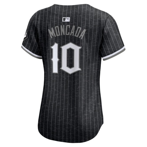 Yoán Moncada Chicago White Sox Nike Women's City Connect Limited Player Jersey - Black Yoán Moncada Chicago White Sox Nike Women's City Connect Limited Player Jersey - Black