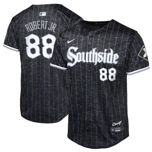 Luis Robert Jr. Chicago White Sox Nike Youth City Connect Limited Player Jersey - Black Luis Robert Jr. Chicago White Sox Nike Youth City Connect Limited Player Jersey - Black