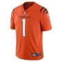 Ja'Marr Chase Cincinnati Bengals Nike Alternate Vapor Limited Jersey - Orange Ja'Marr Chase Cincinnati Bengals Nike Alternate Vapor Limited Jersey - Orange