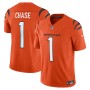 Ja'Marr Chase Cincinnati Bengals Nike Vapor F.U.S.E. Limited Alternate 1 Jersey - Orange Ja'Marr Chase Cincinnati Bengals Nike Vapor F.U.S.E. Limited Alternate 1 Jersey - Orange