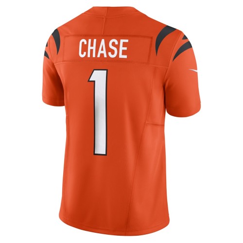 Ja'Marr Chase Cincinnati Bengals Nike Vapor F.U.S.E. Limited Alternate 1 Jersey - Orange Ja'Marr Chase Cincinnati Bengals Nike Vapor F.U.S.E. Limited Alternate 1 Jersey - Orange