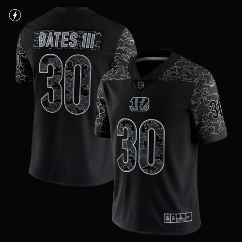 Jessie Bates III Cincinnati Bengals Nike RFLCTV Limited Jersey - Black Jessie Bates III Cincinnati Bengals Nike RFLCTV Limited Jersey - Black