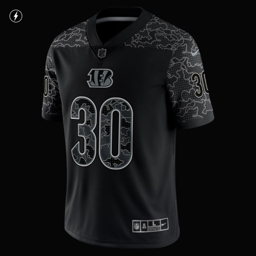 Jessie Bates III Cincinnati Bengals Nike RFLCTV Limited Jersey - Black Jessie Bates III Cincinnati Bengals Nike RFLCTV Limited Jersey - Black