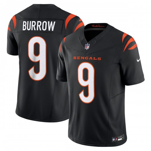 Joe Burrow Cincinnati Bengals Nike Vapor F.U.S.E. Limited Jersey - Black Joe Burrow Cincinnati Bengals Nike Vapor F.U.S.E. Limited Jersey - Black