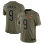 Joe Burrow Cincinnati Bengals Nike 2022 Salute To Service Limited Jersey - Olive Joe Burrow Cincinnati Bengals Nike 2022 Salute To Service Limited Jersey - Olive