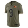 Joe Burrow Cincinnati Bengals Nike 2022 Salute To Service Limited Jersey - Olive Joe Burrow Cincinnati Bengals Nike 2022 Salute To Service Limited Jersey - Olive