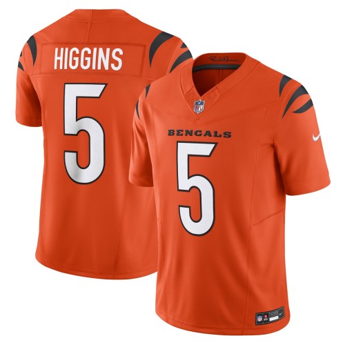 Tee Higgins Cincinnati Bengals Nike Vapor F.U.S.E. Limited Alternate 1 Jersey - Orange Tee Higgins Cincinnati Bengals Nike Vapor F.U.S.E. Limited Alternate 1 Jersey - Orange