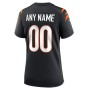 Cincinnati Bengals Nike Women's Game Custom Jersey - Black Cincinnati Bengals Nike Women's Game Custom Jersey - Black