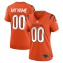 Cincinnati Bengals Nike Women's Alternate Game Custom Jersey - Orange Cincinnati Bengals Nike Women's Alternate Game Custom Jersey - Orange