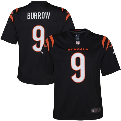 Joe Burrow Cincinnati Bengals Nike Youth Game Jersey - Black Joe Burrow Cincinnati Bengals Nike Youth Game Jersey - Black