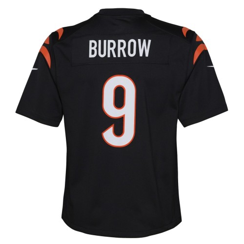 Joe Burrow Cincinnati Bengals Nike Youth Game Jersey - Black Joe Burrow Cincinnati Bengals Nike Youth Game Jersey - Black