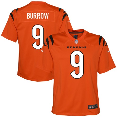 Joe Burrow Cincinnati Bengals Nike Youth Game Jersey - Orange Joe Burrow Cincinnati Bengals Nike Youth Game Jersey - Orange