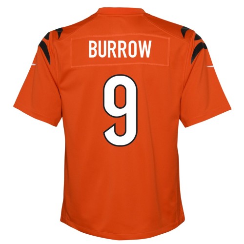 Joe Burrow Cincinnati Bengals Nike Youth Game Jersey - Orange Joe Burrow Cincinnati Bengals Nike Youth Game Jersey - Orange