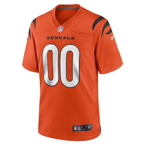 Cincinnati Bengals Nike Youth Alternate Game Custom Jersey - Orange Cincinnati Bengals Nike Youth Alternate Game Custom Jersey - Orange