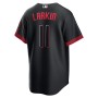 Barry Larkin Cincinnati Reds Nike 2023 City Connect Replica Player Jersey - Black Barry Larkin Cincinnati Reds Nike 2023 City Connect Replica Player Jersey - Black