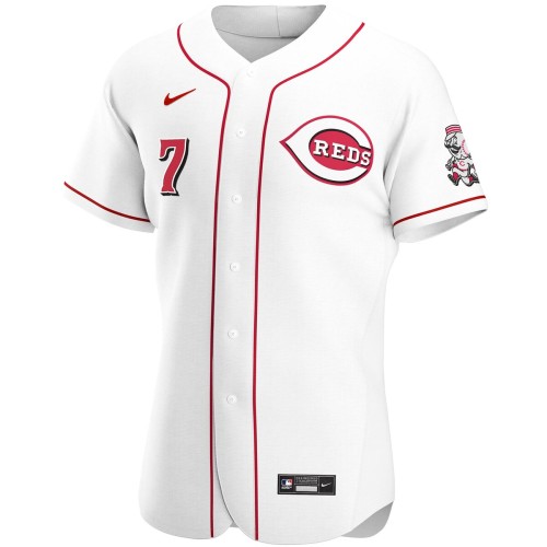 Eugenio Suarez Cincinnati Reds Nike Home Authentic Player Jersey - White Eugenio Suarez Cincinnati Reds Nike Home Authentic Player Jersey - White