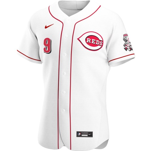 Mike Moustakas Cincinnati Reds Nike Home Authentic Player Jersey - White Mike Moustakas Cincinnati Reds Nike Home Authentic Player Jersey - White