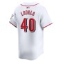 Nick Lodolo Cincinnati Reds Nike Home Limited Player Jersey - White Nick Lodolo Cincinnati Reds Nike Home Limited Player Jersey - White