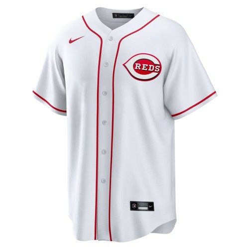 Spencer Steer Cincinnati Reds Nike Home Replica Jersey - White Spencer Steer Cincinnati Reds Nike Home Replica Jersey - White
