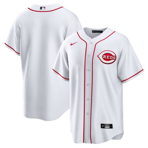 Cincinnati Reds Nike Home Blank Replica Jersey - White Cincinnati Reds Nike Home Blank Replica Jersey - White