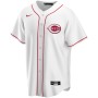 Cincinnati Reds Nike Home Replica Custom Jersey - White Cincinnati Reds Nike Home Replica Custom Jersey - White