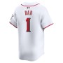 Cincinnati Reds Nike #1 Dad Home Limited Jersey - White Cincinnati Reds Nike #1 Dad Home Limited Jersey - White