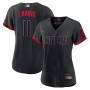 Barry Larkin Cincinnati Reds Nike Women's 2023 City Connect Replica Player Jersey - Black Barry Larkin Cincinnati Reds Nike Women's 2023 City Connect Replica Player Jersey - Black