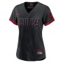 Barry Larkin Cincinnati Reds Nike Women's 2023 City Connect Replica Player Jersey - Black Barry Larkin Cincinnati Reds Nike Women's 2023 City Connect Replica Player Jersey - Black