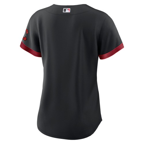 Cincinnati Reds Nike Women's 2023 City Connect Replica Jersey - Black Cincinnati Reds Nike Women's 2023 City Connect Replica Jersey - Black