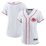 Cincinnati Reds Nike Women's Home Blank Replica Jersey - White Cincinnati Reds Nike Women's Home Blank Replica Jersey - White