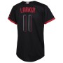 Barry Larkin Cincinnati Reds Nike Youth 2023 City Connect Replica Player Jersey - Black Barry Larkin Cincinnati Reds Nike Youth 2023 City Connect Replica Player Jersey - Black