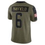 Baker Mayfield Cleveland Browns Nike 2021 Salute To Service Limited Player Jersey - Olive Baker Mayfield Cleveland Browns Nike 2021 Salute To Service Limited Player Jersey - Olive