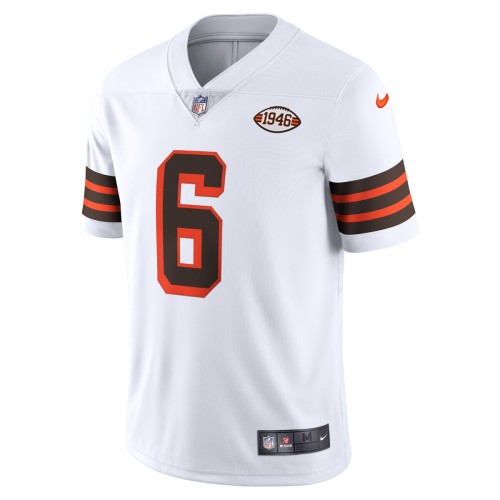 Baker Mayfield Cleveland Browns Nike 1946 Collection Alternate Vapor Limited Jersey - White Baker Mayfield Cleveland Browns Nike 1946 Collection Alternate Vapor Limited Jersey - White
