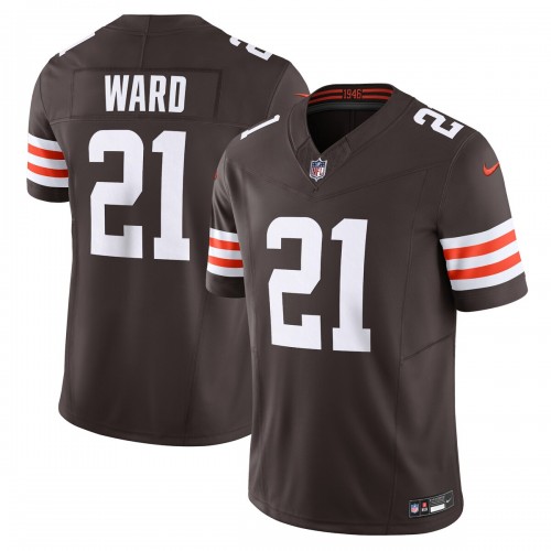 Denzel Ward Cleveland Browns Nike Vapor F.U.S.E. Limited Jersey - Brown Denzel Ward Cleveland Browns Nike Vapor F.U.S.E. Limited Jersey - Brown
