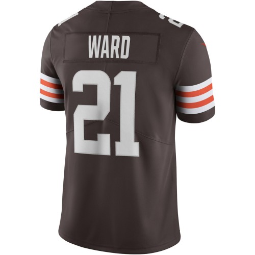 Denzel Ward Cleveland Browns Nike Vapor Limited Jersey - Brown Denzel Ward Cleveland Browns Nike Vapor Limited Jersey - Brown
