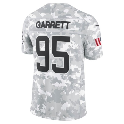 Myles Garrett Cleveland Browns Nike 2024 Salute to Service Limited Jersey - Arctic Camo Myles Garrett Cleveland Browns Nike 2024 Salute to Service Limited Jersey - Arctic Camo