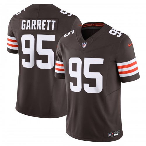Myles Garrett Cleveland Browns Nike Vapor F.U.S.E. Limited Jersey - Brown Myles Garrett Cleveland Browns Nike Vapor F.U.S.E. Limited Jersey - Brown