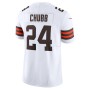Nick Chubb Cleveland Browns Nike Vapor F.U.S.E. Limited Jersey - White Nick Chubb Cleveland Browns Nike Vapor F.U.S.E. Limited Jersey - White