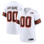 Cleveland Browns Nike 1946 Collection Alternate Custom Jersey - White Cleveland Browns Nike 1946 Collection Alternate Custom Jersey - White
