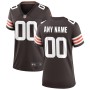 Nike Cleveland Browns Women's Custom Game Jersey - Brown Nike Cleveland Browns Women's Custom Game Jersey - Brown