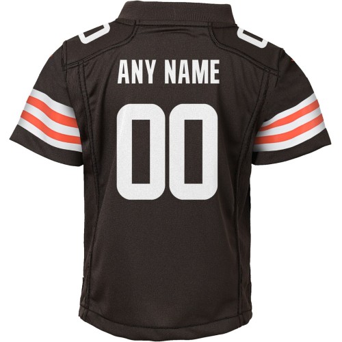 Nike Cleveland Browns Youth Custom Game Jersey - Brown Nike Cleveland Browns Youth Custom Game Jersey - Brown